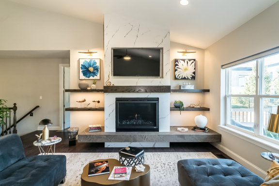 Interior Fireplace Remodel